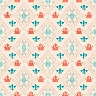 Seamless vintage Wallpaper N51