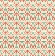 Seamless Retro Wallpaper N8