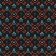 Seamless Retro Wallpaper N12