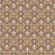 Seamless Retro Wallpaper N14