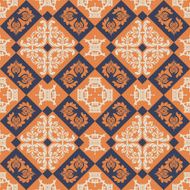 Seamless Retro Wallpaper N17
