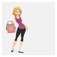Shopping girl N28