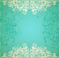 Vintage frame and grungy paper for design