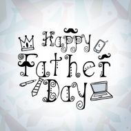Greeting card for Happy Father&#039;s Day celebration N11