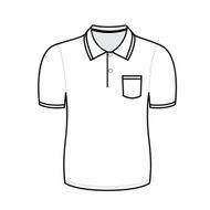 polo shirt outline
