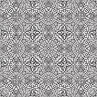 ethnic seamless pattern ornament print design N9
