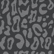 Lace seamless leopard pattern