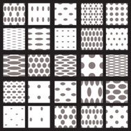Set of elegant dot patterns