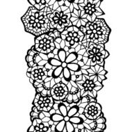 Lacy vintage trim N16
