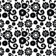 Elegant seamless pattern with flowers N3