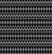 Tribal monochrome lace N11