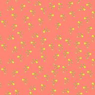Seamless Vintage Flower Pattern N22
