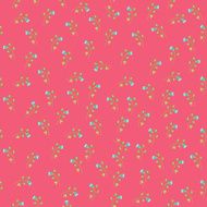 Seamless Vintage Flower Pattern N23