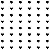 black heart wallpaper great for any use Vector EPS10