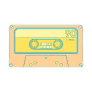 Retro audio cassettes