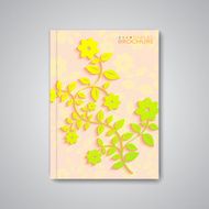 Modern template brochure magazine flyer booklet cover or report in N2