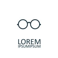 round glasses icon