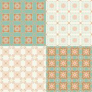Geometric seamless pattern N91