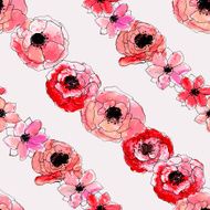Seamless Floral Pattern N554