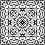 Abstract seamless outline pattern N15