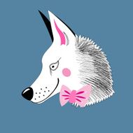 wolf hipster