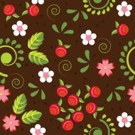 Seamless floral background N147