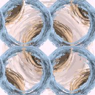 Seamless pattern with abstract lines circles N3
