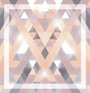 Geometric shining pattern with triangles N4