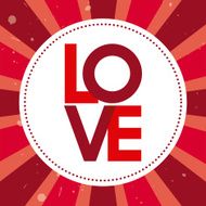 Love postcard N5