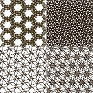 set pattern - geometric simple modern texture for your design