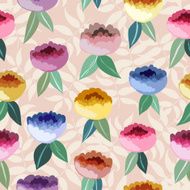 Seamless Floral Pattern N556