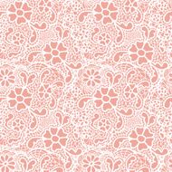 Lace seamless pattern with flowers N29