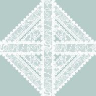 Lacy vintage applique N2