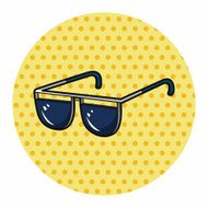 sun glasses theme elements N3