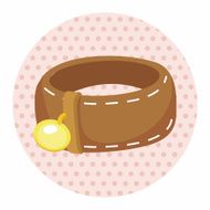 Pet dog chains theme elements N5