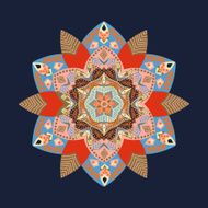 patterns round ornament Decorative elements for you design