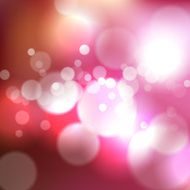 Blurred background with bokeh effect