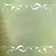 watercolors - ornaments on textured paper background N2