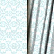 Seamless geometric floral pattern N7