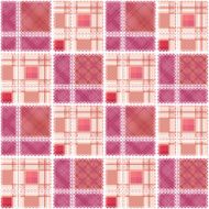 Abstract seamless lace checkered plaid pattern
