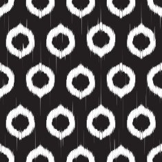 Vector seamless ikat pattern N14