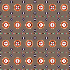 ethnic fabric seamless background pattern vector