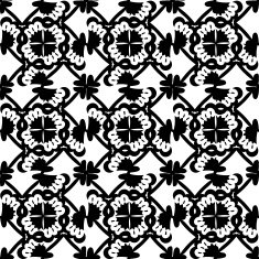 Black and white seamless pattern N63