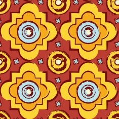 Seamless byzantine style background
