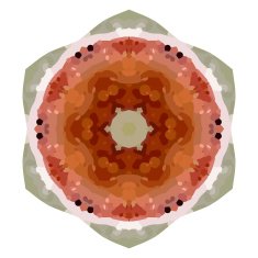 art vintage ethnic blurred watercolor floral pattern N5