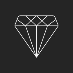 diamond line icon N12