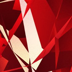 Retro geometric background with colorful triangles on textured paper N4