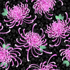 Japanese flower material N6