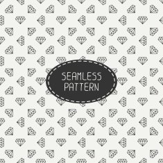 Hipster fashion geometric seamless pattern with diamond Wrapping paper N6