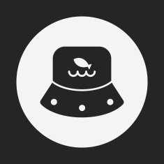 fisherman hat icon N13
